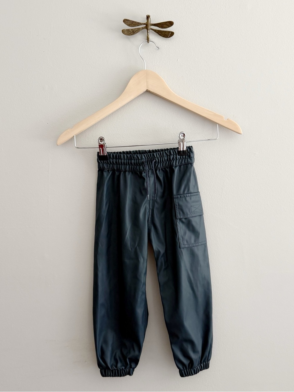 Hatley Waterproof Navy Blue Outdoor Pants size 2T